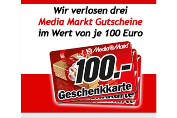 1000 Euro Media Markt Gutschein Gewinnen 100€ Gutschein für Media Markt gewinnen | Der Gewinnofant