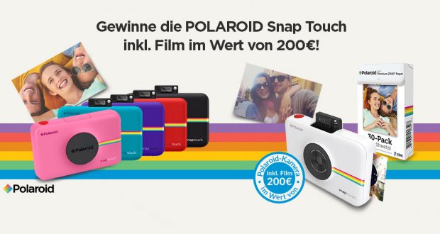 Polaroid Snap Touch gewinnen Vorschau
